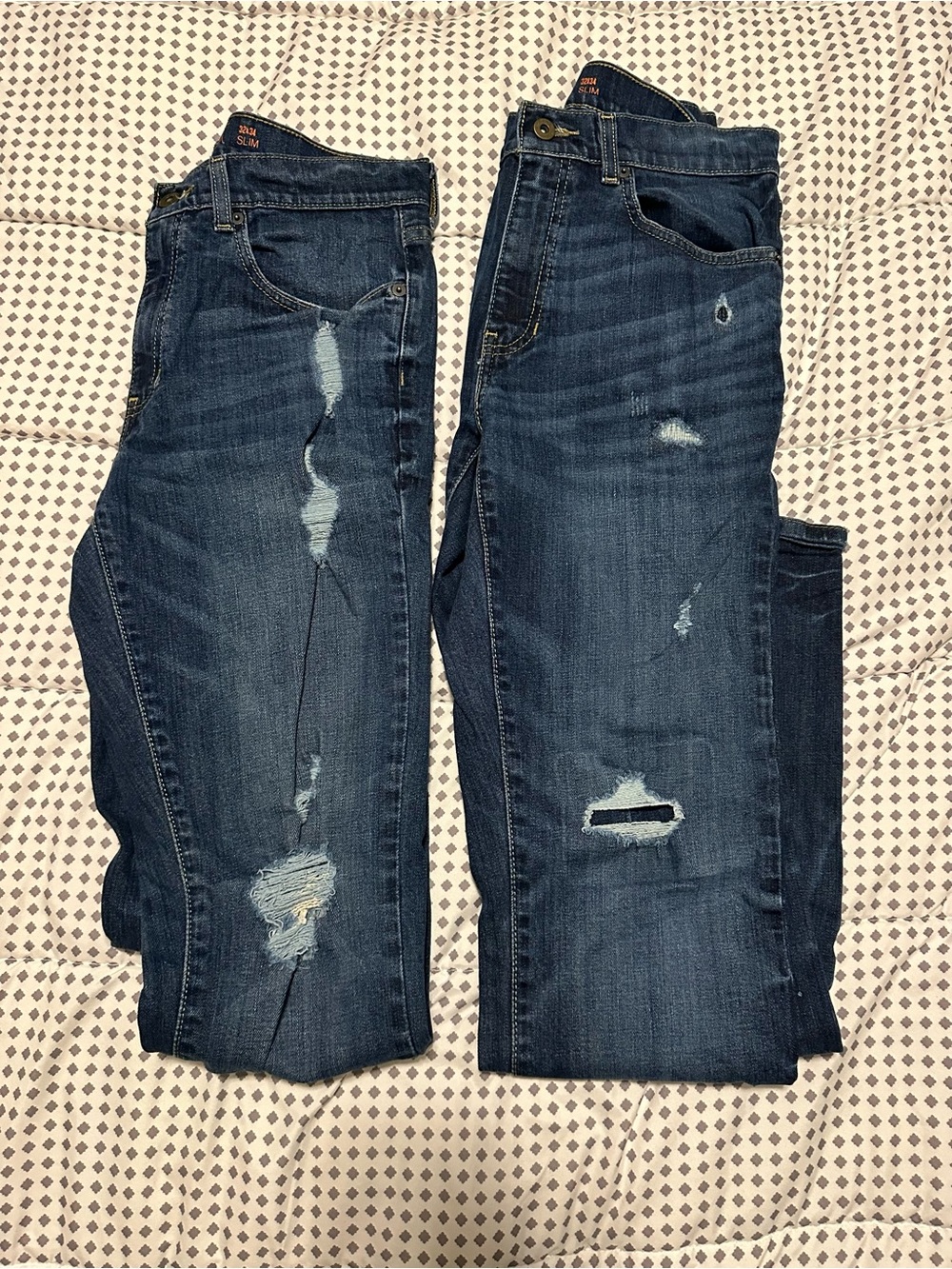Two Urban Pipeline 32x34 Max Flex Slim Rip Jeans